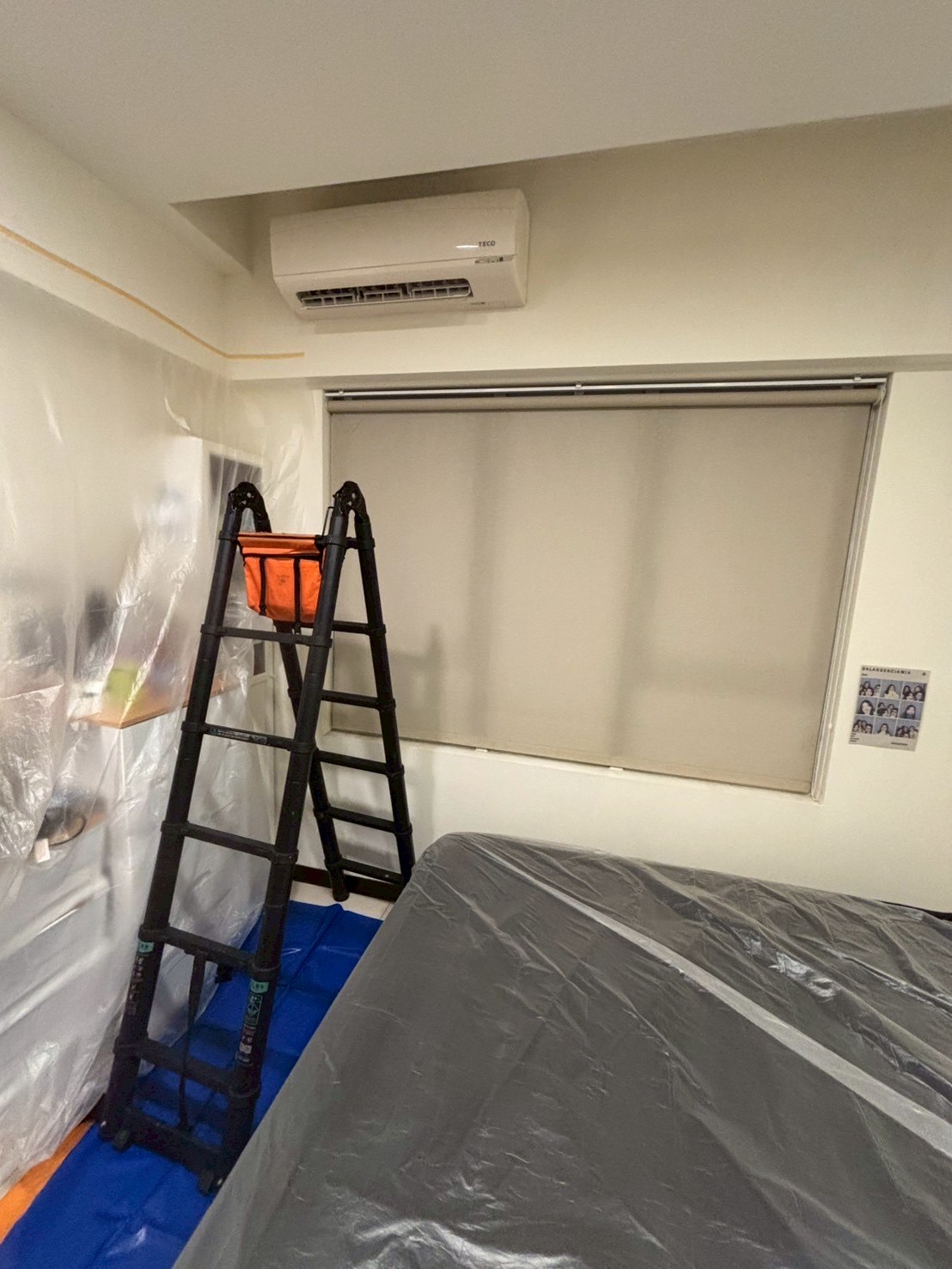 台中北區水湳 分離式冷氣清洗一台