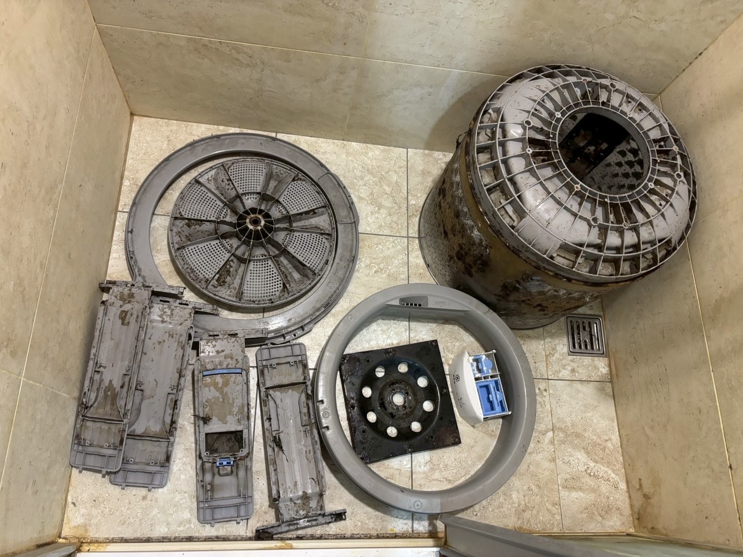 台中南屯直立式洗衣機清洗 