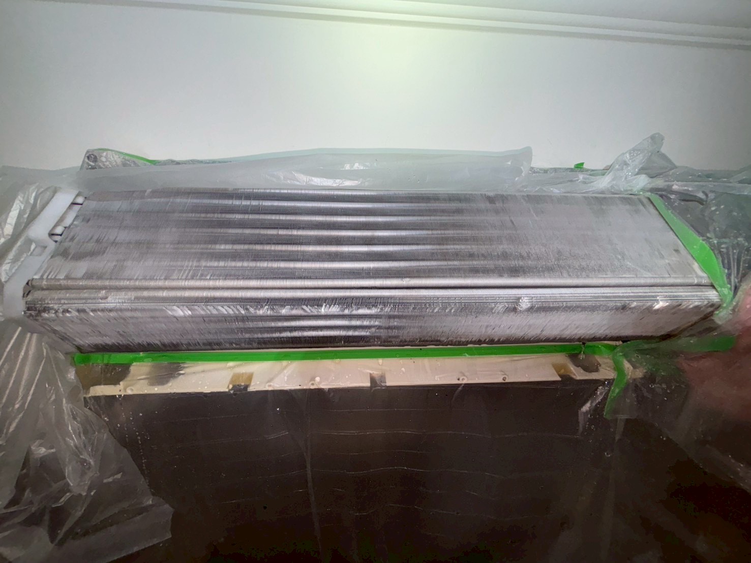 台中大里分離式冷氣清洗一台