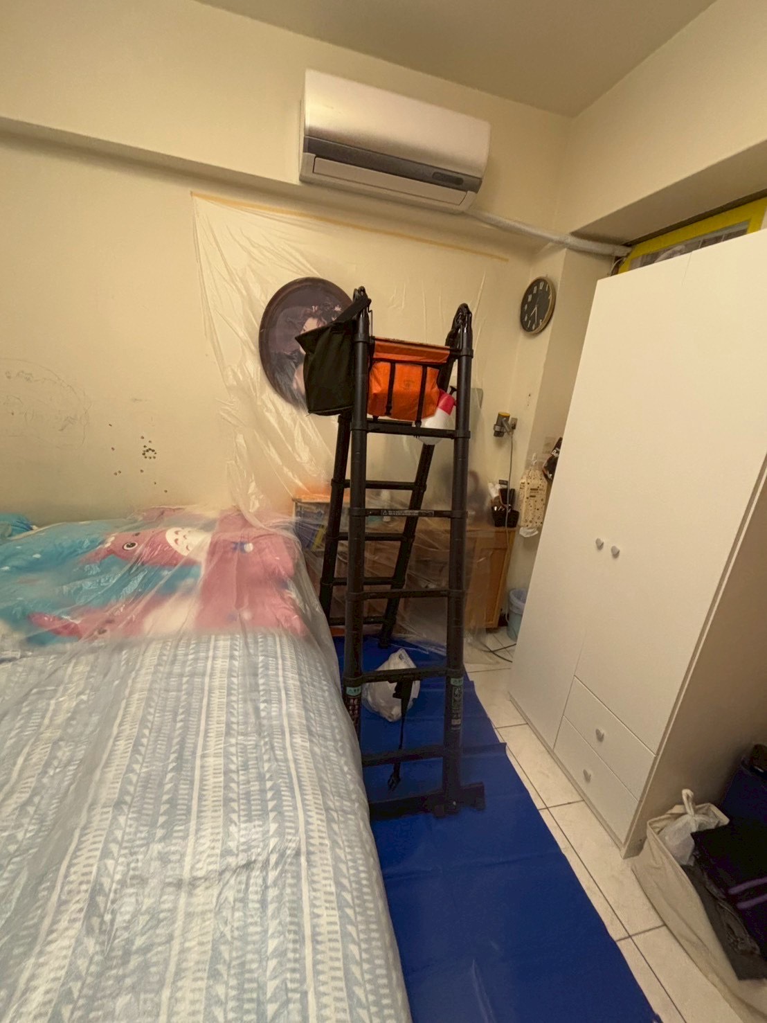 台中北屯分離式冷氣清洗一台