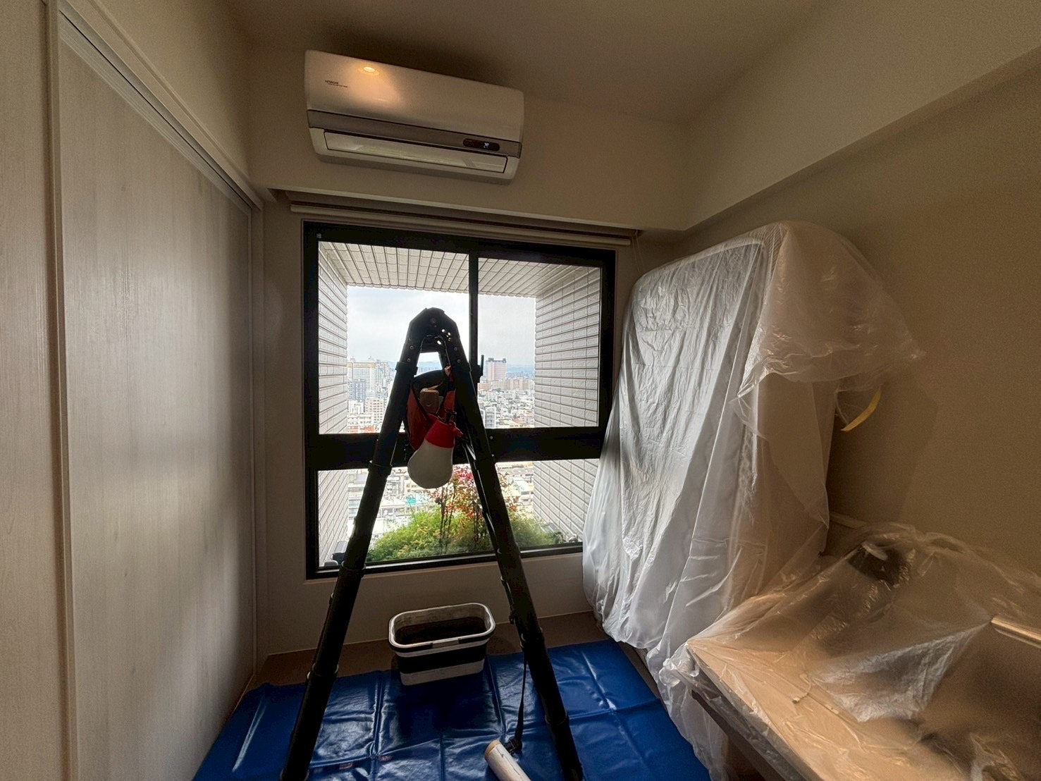 台中南區分離式冷氣清洗兩台