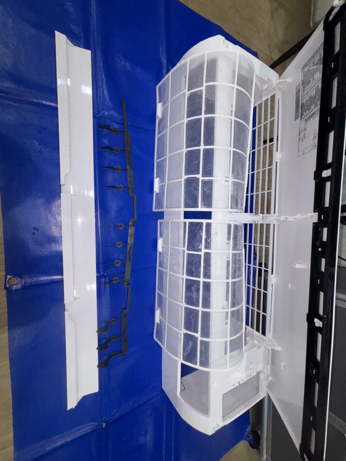 台中北屯區分離式冷氣清洗一台