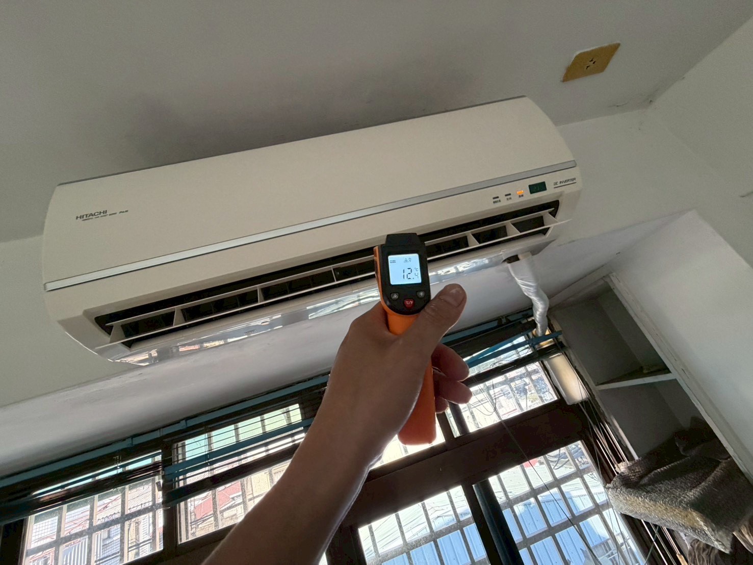 台中霧峰分離式冷氣清洗鳥窩