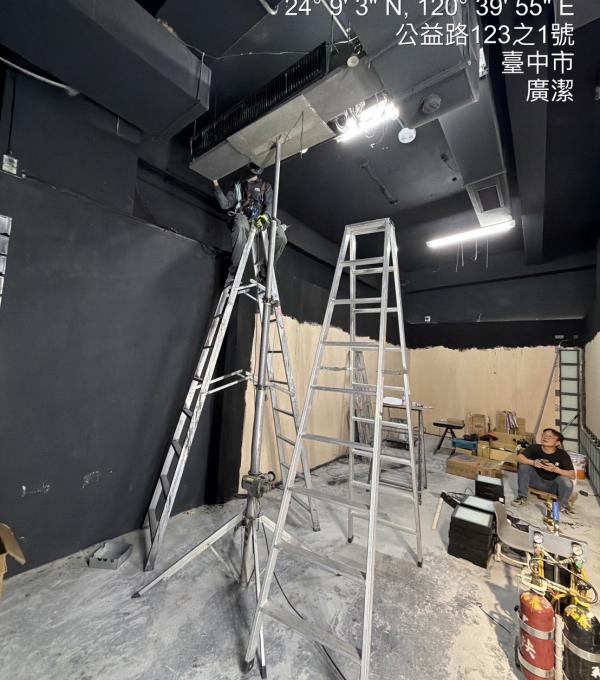 台中西區 移機保養吊隱式冷氣清洗 廣潔家電清洗 冷氣機清洗 洗衣機清洗 水塔清洗